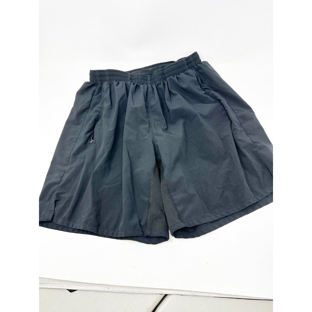 Rabbit Fully Re Loaded 7" Shorts‎ Pull On Elastic Waist Running Black Size S